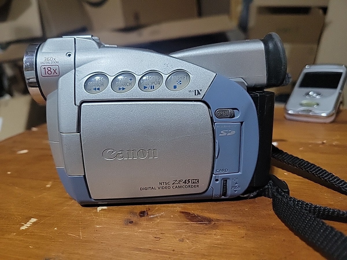 Canon ZR45MC Mini DV Camcorder for sale online | eBay