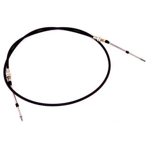 Push Pull Cable, with Threaded Bulk Head Ends, 10 Ft Overall Dunebuggy & VW
