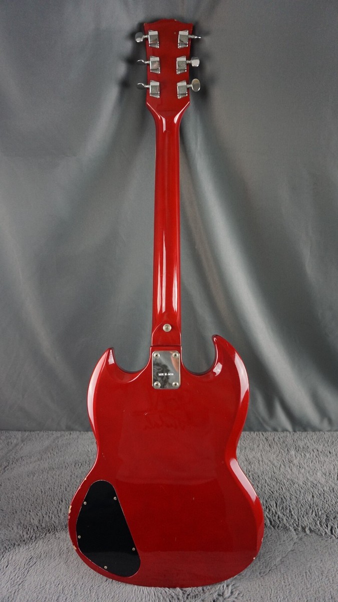 Heart Man SG - Kiso Suzuki Cherry Japan Electric Guitar | eBay