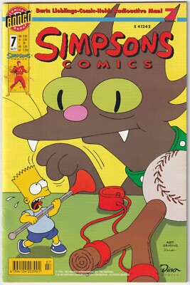   SIMPSONS COMICS #7, Dino/Bongo Comics 1997 COMICHEFT TOP Z1