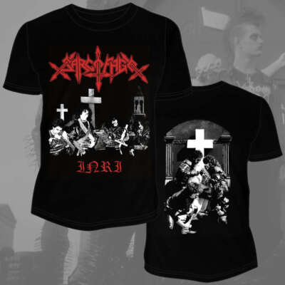 Sarcofago - I.N.R.I. (Photo) ++ T-SHIRT ++ NEU !!