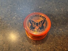 Vintage DUNCAN Butterfly Yo-Yo Orange