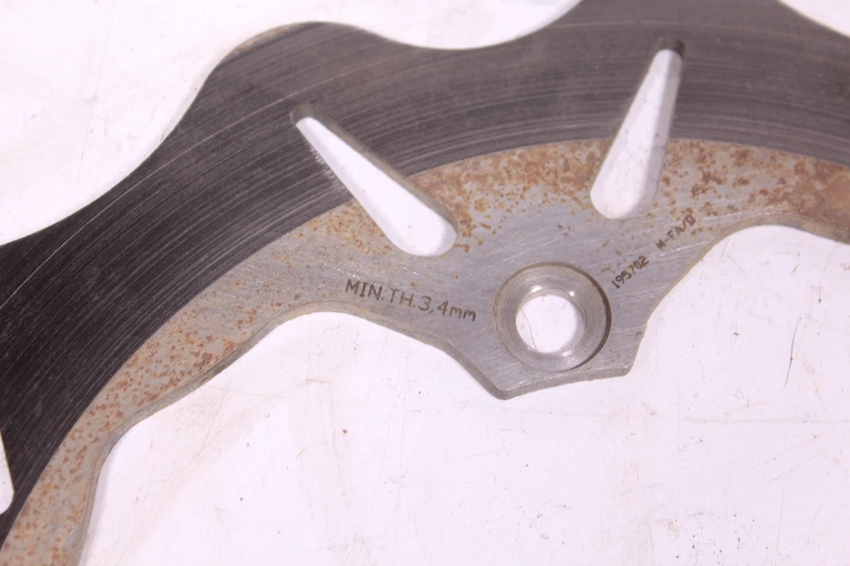 2011 HUSQVARNA TE 511 BRAKING REAR BRAKE ROTOR - Image 3 of 4