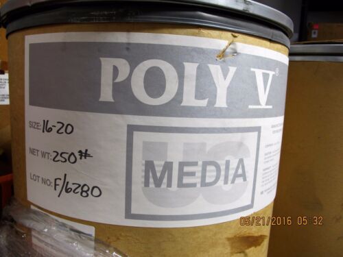 5 lb. Plastic Acrylic Type V Blasting Media 16/20 Sandblasting Military Aviation - Picture 3 of 5
