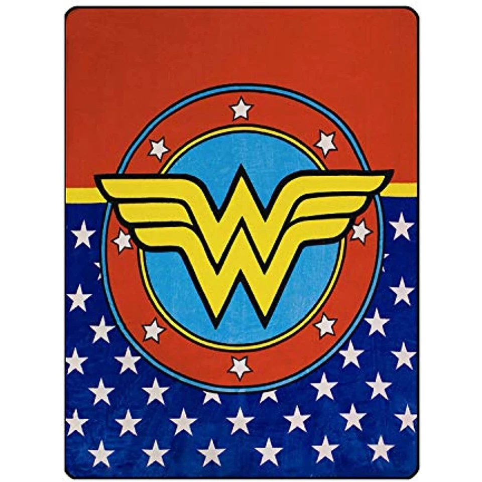 Alfombra DC Comics Wonder Woman Logo 48"" x 72"" - 100 % poliéster Foto 2 de 4