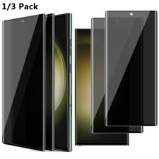 For Samsung Galaxy S26 S25 Ultra S24 S23 Tempered Glass Privacy Screen Protector