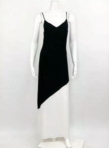 alice and olivia black and white dress