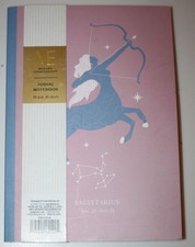 Modern Expressions Zodiac Notebook Sagittarius Pink 80gsm 80 Sheets Journal