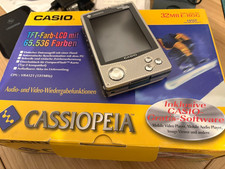 Casio E-105G Pocket Computer, Palm-Size PC, neuwertig mit OVP und Zubehör