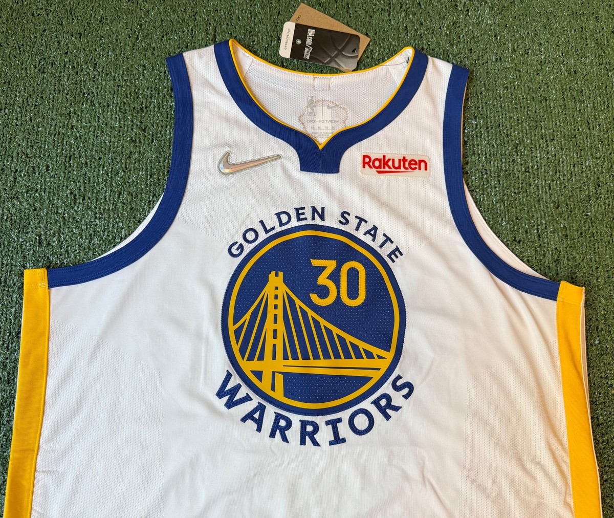 Authentic Steph Curry Golden State Warriors 2021-22 Finals Nike