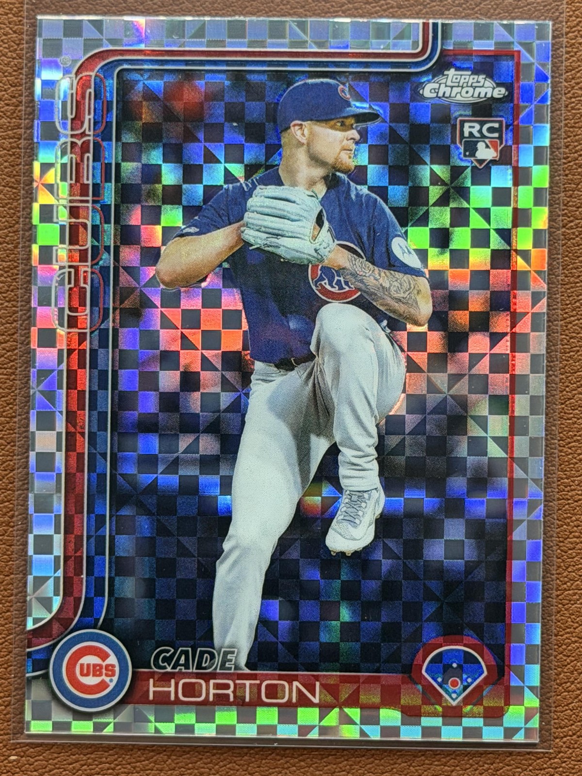 2025 Topps Chrome Update Cade Horton #USC63 X-Fractors RC Chicago Cubs