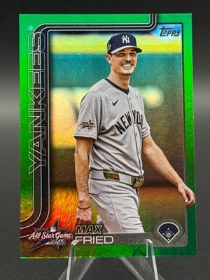 2025 Topps Update MAX FRIED #ASG-26 Green Foil /99 Yankees