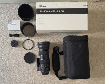 Sigma Sports 150-600mm F5-6.3 DG OS HSM für Canon EF & Zubehörartikel B&W UV Fil