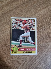 1976 Topps - DAVE CONCEPCION- #48 Cincinnati Reds- NL ALL STAR ⭐⭐- EXCELLENT 🔥