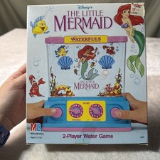 Vtg NEW Disney The Little Mermaid Waterfuls Water Game 2 Players Milton Bradley