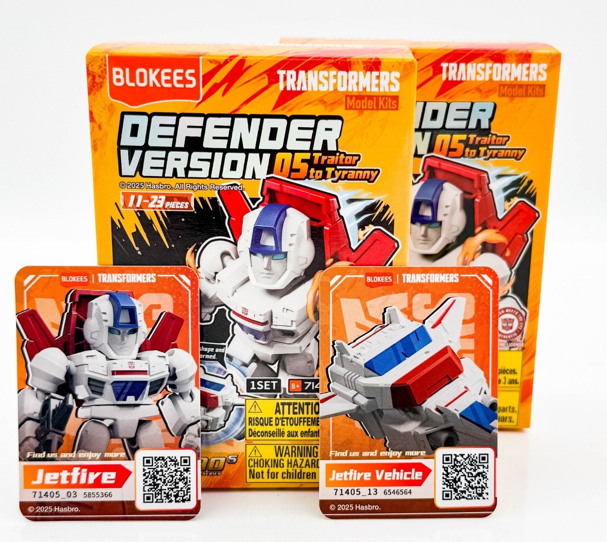 Blokees Transformers Defender Vol. 05 Model Kit - Jetfire and