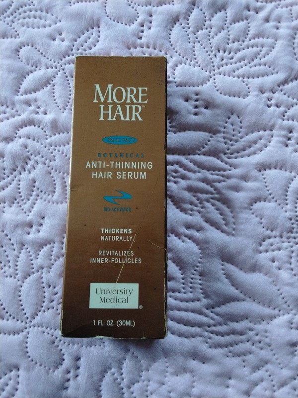 More Hair Botanical Anti Thinning Hair Serum University Medical