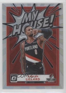 2020-21 Panini Donruss Optic My House Holo Prizm Damian Lillard #7