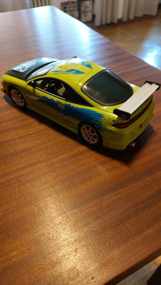 Mitsubishi Eclipse Fast And Furious 1/18 Ertl 1995 Led Lights - Immagine 3 di 4