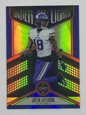 2023 Panini Legacy Under the Lights Sapphire Justin Jefferson #ULJET Vikings /35