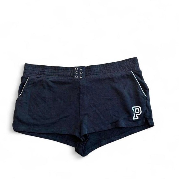 black victoria secret PINK SHORTS