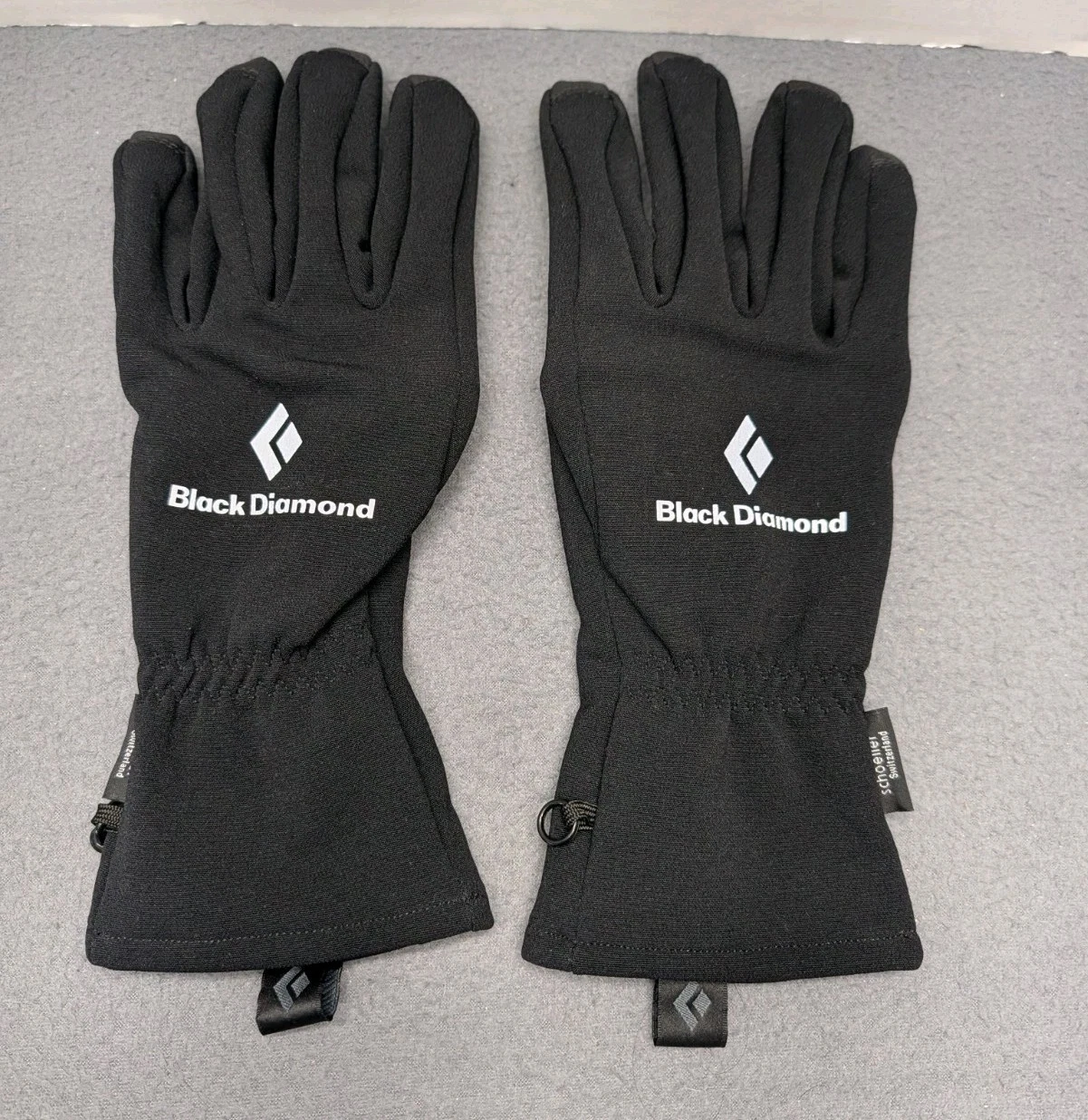 Black Diamond Softshell Goat Skin Gloves Men's Size XL Black