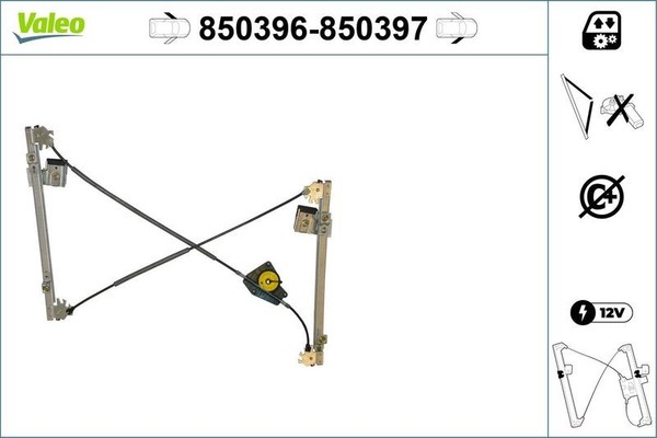 Valeo 850396 Fensterheber Vorne Links FüR Seat-image