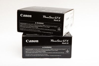 Canon PowerShot G7X III G7 X Mark III Camera * Silver (USA Model) NEW OPEN BOX