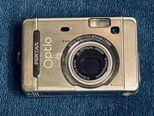 Pentax Optio S50 5.0MP Digital Camera 5 Megapixel 3X Optical Zoom. Tsted Works