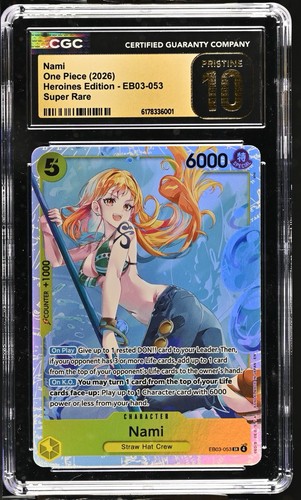Nami graded CGC 10 for sale on eBay