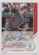 2017 Topps Salute Series 1 Father's Day Red /25 Archie Bradley #TSA-ABR Auto