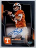 Joey Aguilar 2025 Bowman University Chrome Auto BCA-JOE Tennessee Volunteers