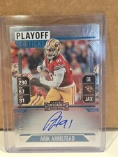 2025 NATIONAL TREASURES Arik Armstead Hard Auto /149