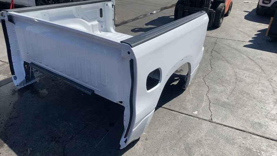 ⭕ Camión RAM 1500 2019-2025 QUINTA CABINA DOBLE PLATÓN LARGO CAJA DE CARGA 7,2" CARCASA BLANCA Foto 3 de 4