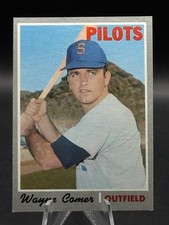 1970 Topps Baseball Wayne Comer #323 Seattle Pilots