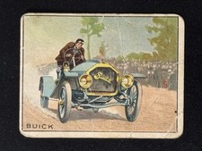 1910 T37 Buick Turkey Red Automobile Series Turkish Cigarettes Brand 1910 T37 Buick Turkey Red Automobile Series Turkish Cigarettes Brand