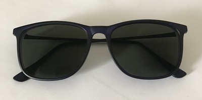 Brille Gleitsicht Sonnenbrille Schwarz R: 4,50 L: 3,00 Modell GINO VEGA 7739P-C3