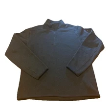 Arc'teryx Covert 1/2 Zip Sweater Mens Large Black Heather Fleece Pullover Hiking