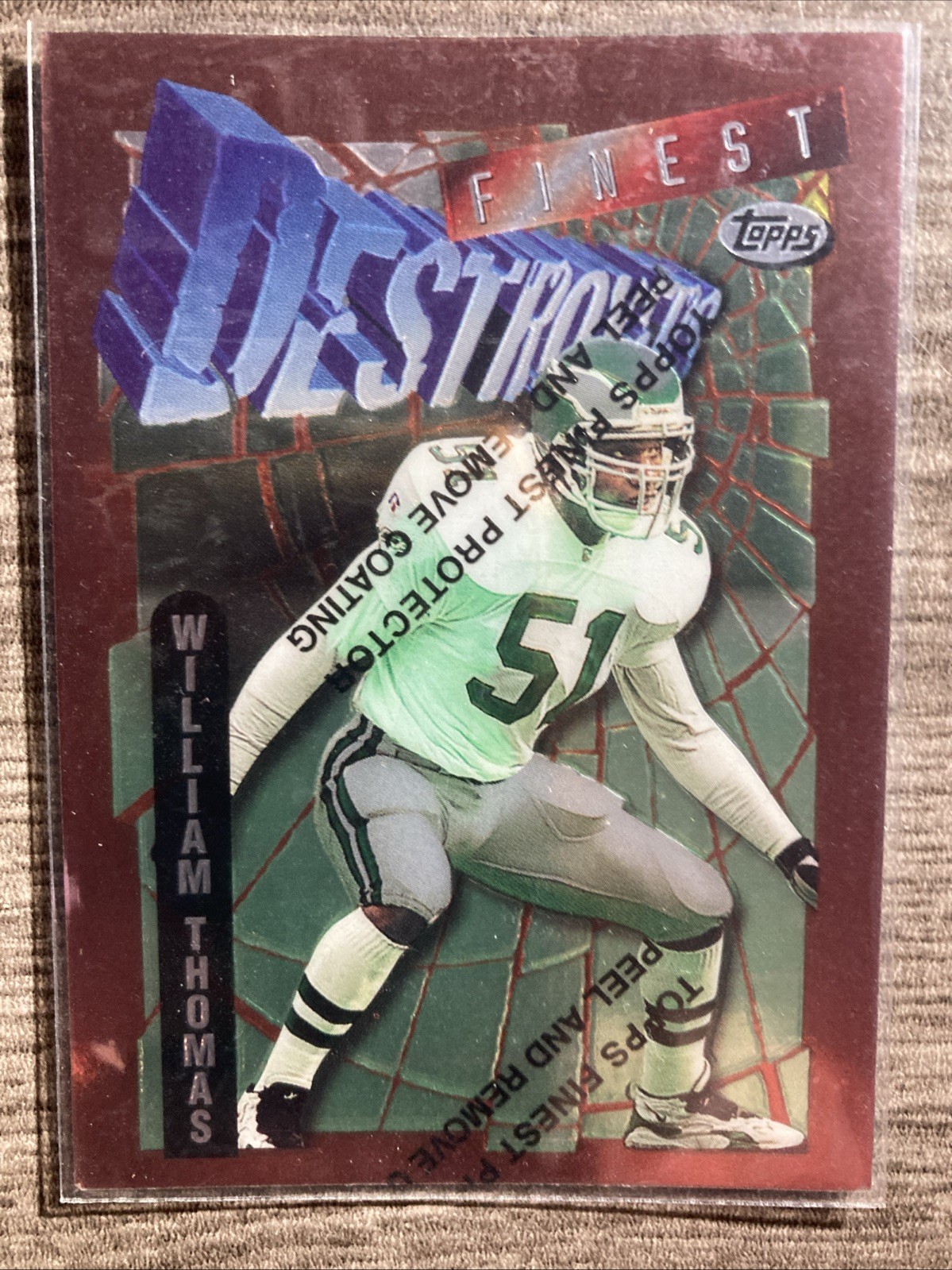 William Thomas 1996 Finest 70   Refractors