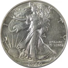 1940 S Liberty Walking Silver 50c AU About Uncirculated SKU:I25157
