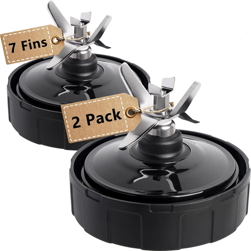 2Pack-Replacement Extractor Blade For Nutri Ninja 7Fin Auto 
