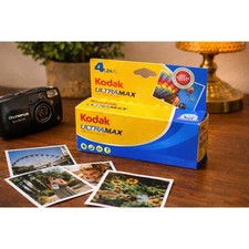 Kodak UltraMax 400 ISO 35mm Color Print Film 4 Rolls 24 Exp Expired 03/2011