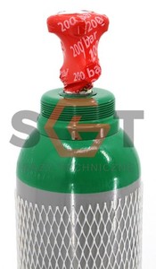 Botella de Gas Argón 8L 200BAR 99,998% Puro Argón 4.8 – Cilindro Nuevo y Lleno
