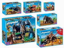 PLAYMOBIL Neandertaler STEINZEIT Mammut Höhle HISTORY Sammlung URZEIT Bär SELTEN