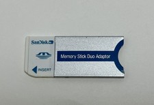 SanDisk Genuine Camera Sony Memory Stick Duo Adapter 20-90-00125 Used