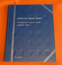 Vintage Whitman Lincoln Head Cent 1909-1940 No. 9004 Wheat Penny Collection Vintage Whitman Lincoln Head Cent 1909-1940 No. 9004 Wheat Penny Collection