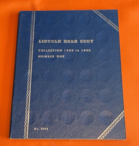 Vintage Whitman Lincoln Head Cent 1909-1940 No. 9004 Wheat Penny Collection