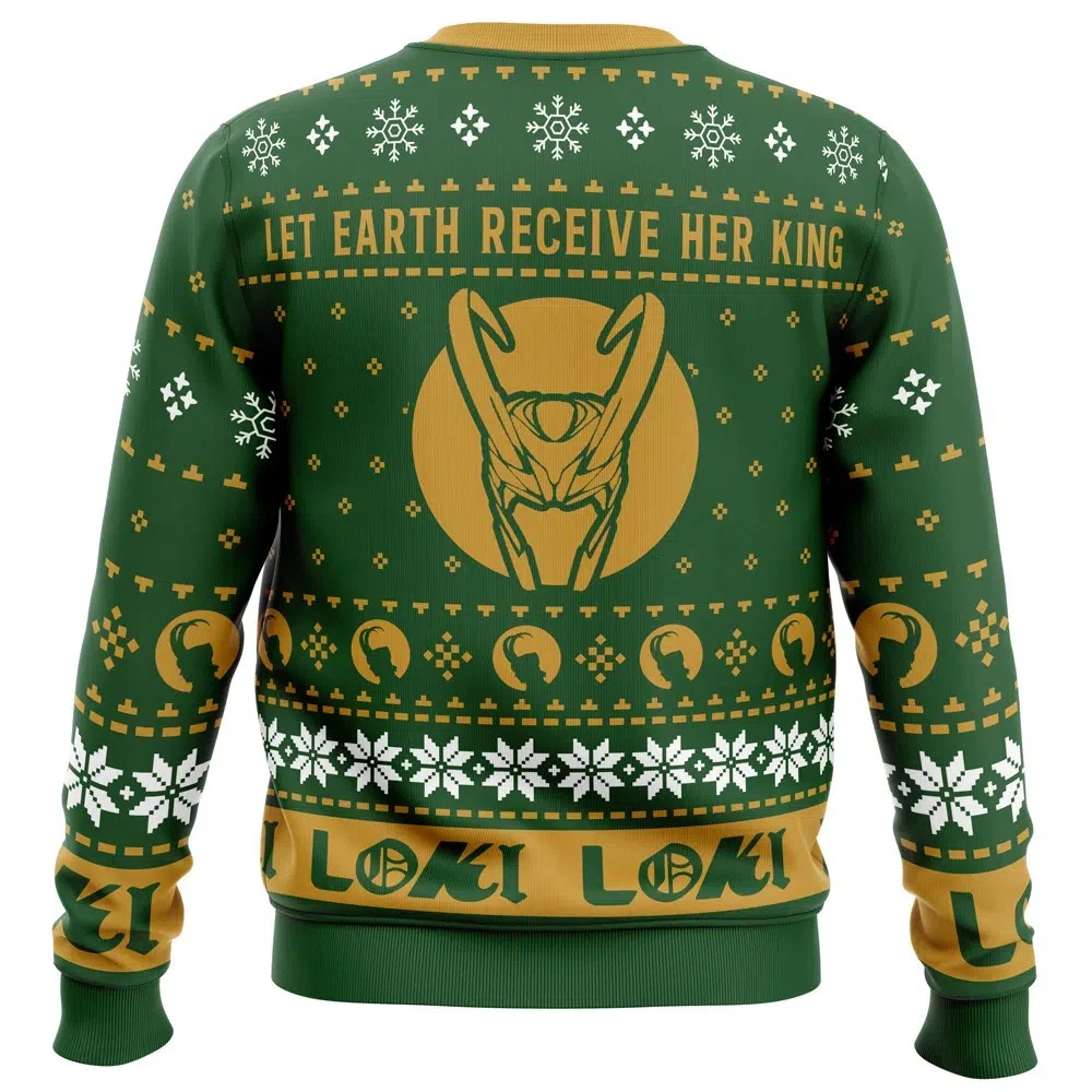 Marvel Comics Loki Christmas Ugly Sweater