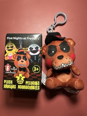 Five Nights At Freddy s Character Blind Plush Keychain 4  Hanger - FREDDY