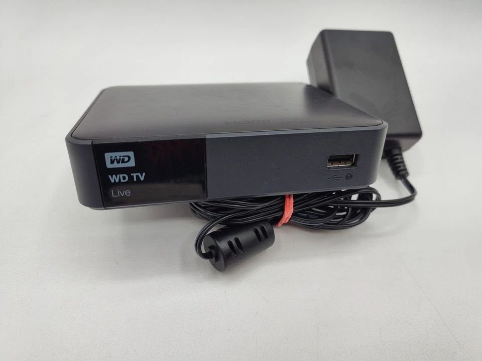 Western Digital WD TV Live Streaming Media Player C3H WDBHG70000NBK Tested Works - Image 3 of 4